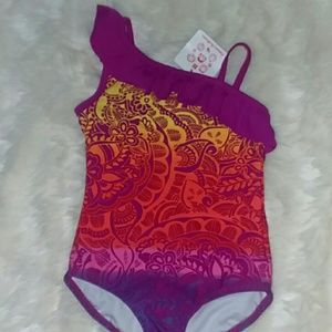 NWT Hanna Andersson Swim Suit Size 90 US 2t-3t One